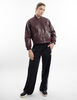 Chaqueta Bomber Ecocuero Mujer Lotto Strada