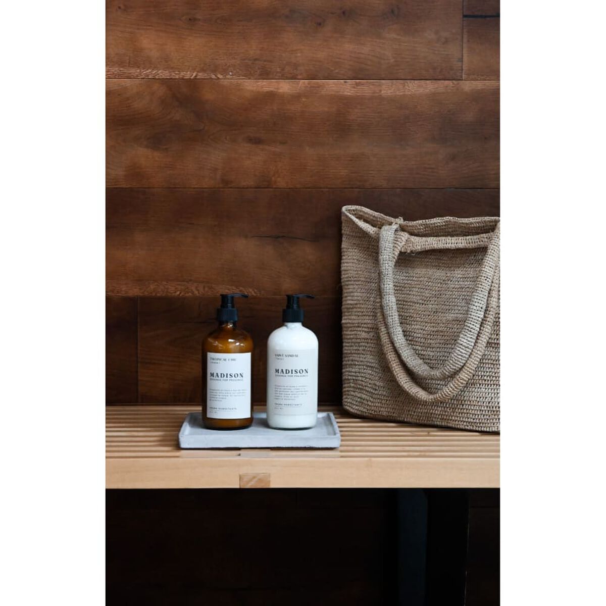 Crema Humectante 500 Ml Black Cedar Ámbar Madison