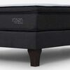 Cama Europea Rosen King Tempo + Respaldo + 2 Veladores Tabor