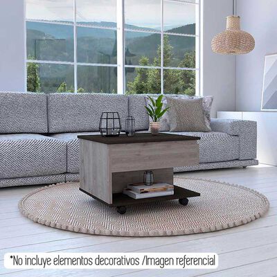 Imagen 1 del producto Mesa de Centro TuHome 5G-1 Ceniza Wengue