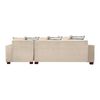 Sof&aacute; Seccional Living Factory Venecia 5 Cuerpos Beige