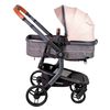 Coche Cuna Travel System Bebe Taurus con Base Beige Bebesit