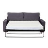 Sofá Cama Latam Home Livorno 3 Cuerpos Gris Oscuro