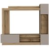 Centro de Entretenimiento TuHome Nizza Hasta 65" Duna Taupe