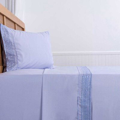 Imagen 2 del producto Juego de Sábanas Plumetti 1,5 Plazas Estampado Damasco