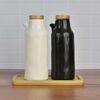 Set Alcuza Cerámica Simplit 2 Piezas Redonda 500 ml
