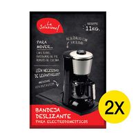 Pack Bandeja La Soluzione Deslizante Negro