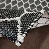 Bajada de Cama Idetex Kala D1 110 x 70 Negro