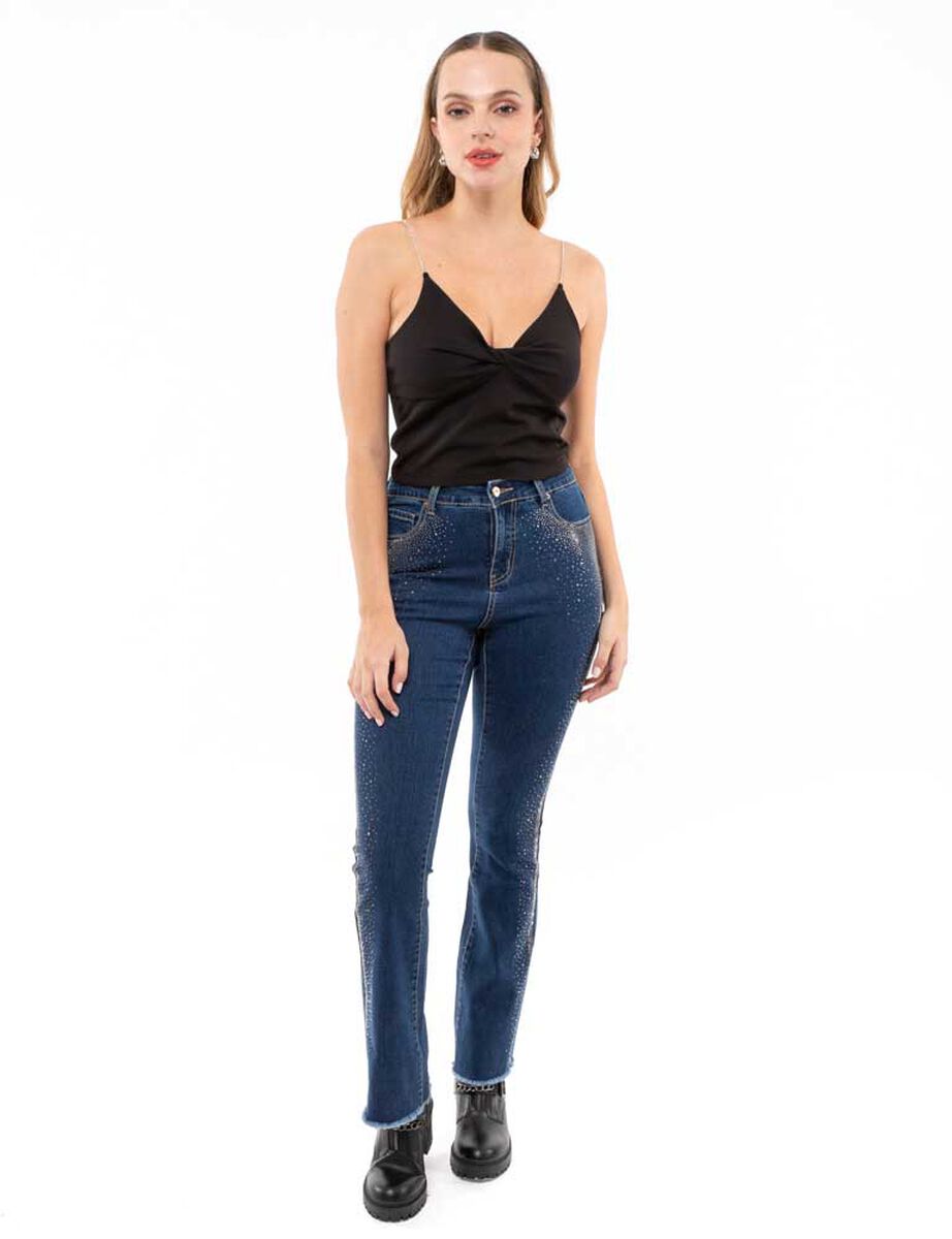 Polera Formal Sin Mangas Mujer Fiorucci