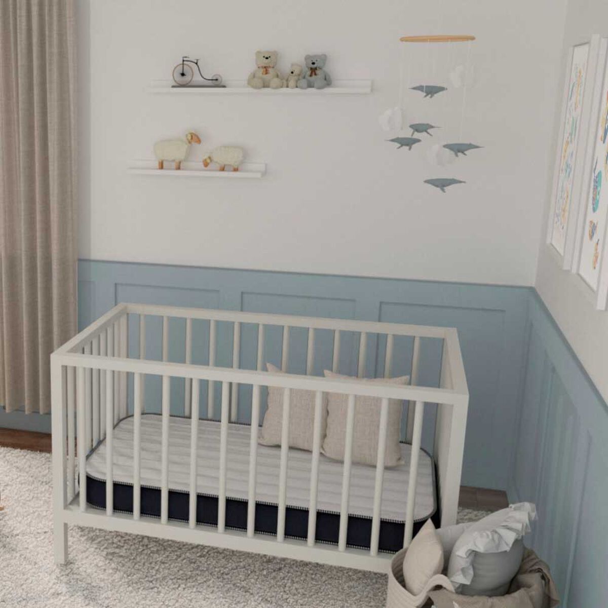Colchón Baby Flex Azul 50 x 85 cm