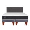 Cama Europea CIC King Ortopedic + Respaldo Eufrates