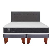Cama Europea CIC King Ortopedic + Respaldo Eufrates