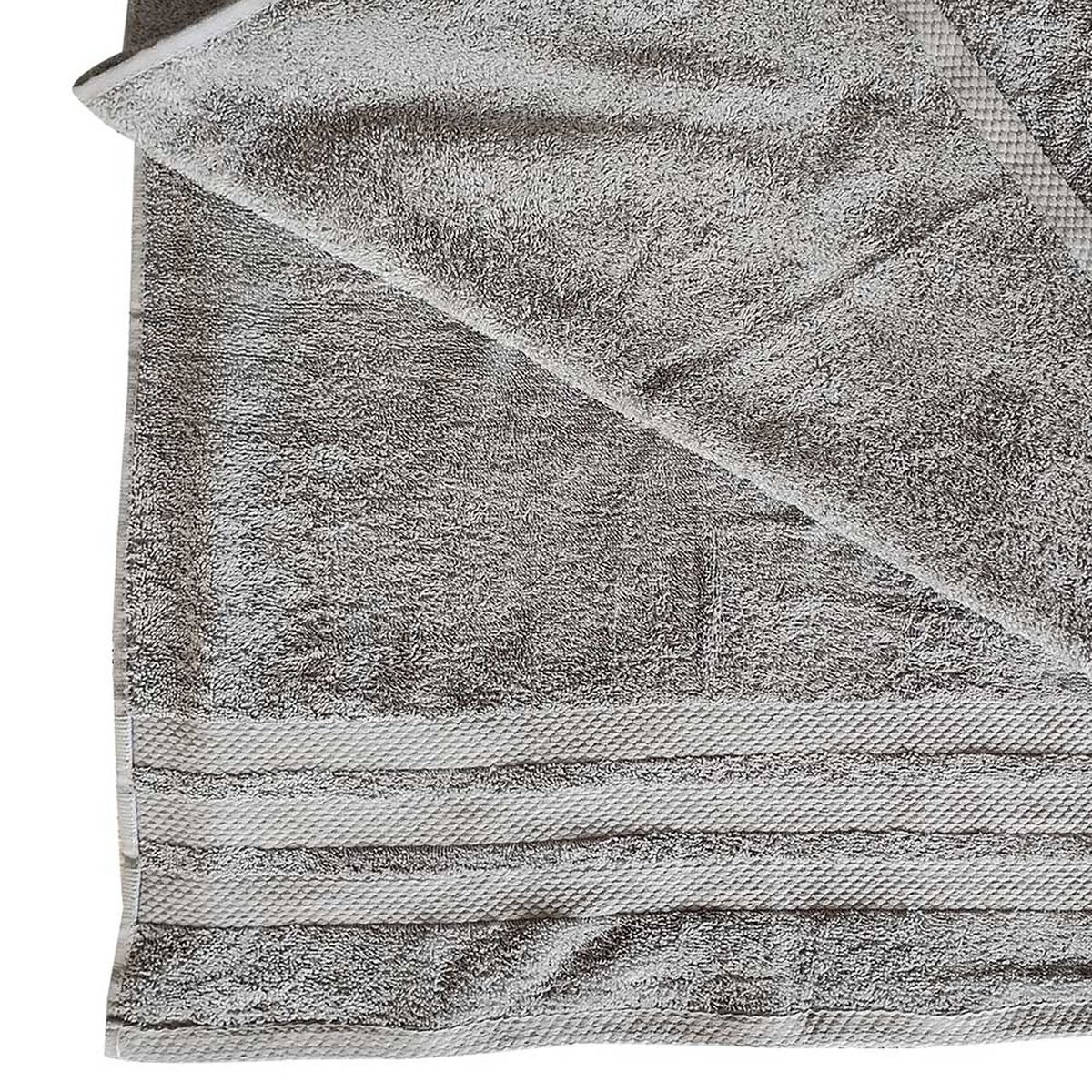 Set Toallas Illusions 4 Piezas Gris