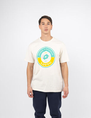 Imagen 1 del producto Polera Deportiva Hombre Lotto Blanco, Negro, Rojo