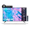 LED 75" Samsung CU7000 Smart TV 4K UHD 2023