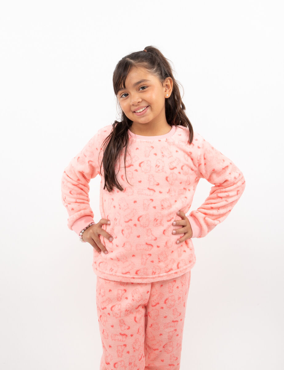 Pijama Polar Ni&ntilde;a Chess