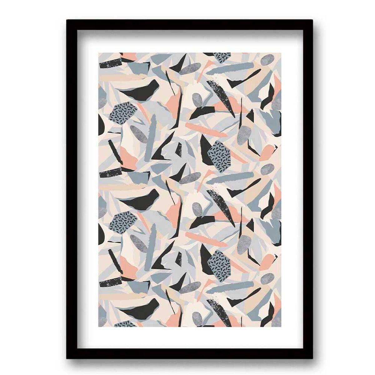 Cuadro Decorativo Retela Concreto 50 x 35 cm