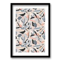 Cuadro Decorativo Retela Concreto 50 x 35 cm