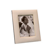 Portaretrato VGO Cuero Boda con Perlas 20x25 cm