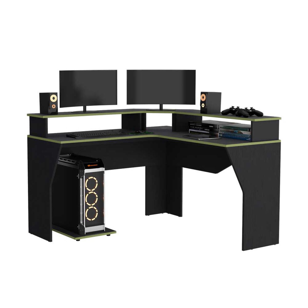 Escritorio Gamer TuHome Guma Wengue