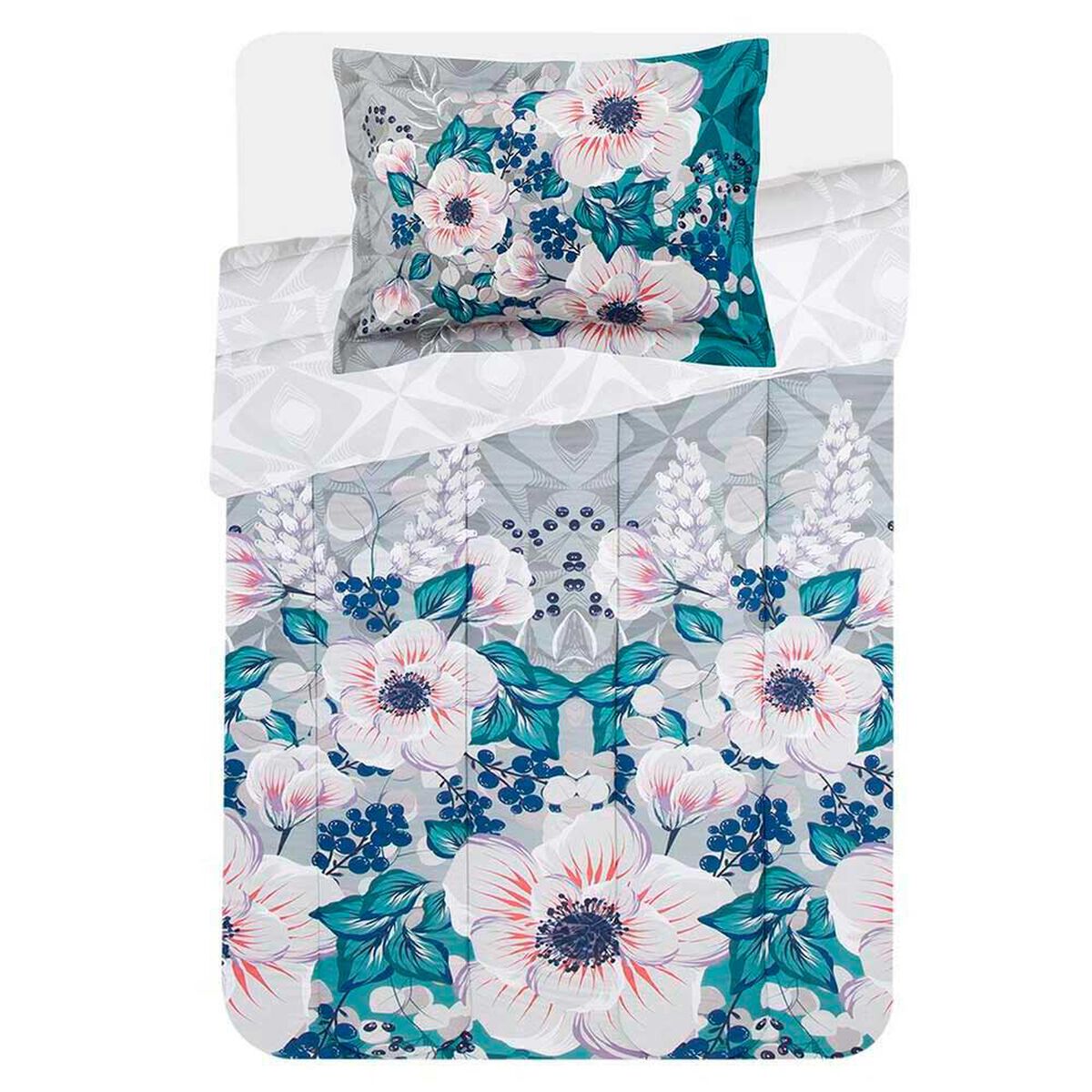 Plum&oacute;n Estampado Elements & Co 1,5 Plazas Blossom