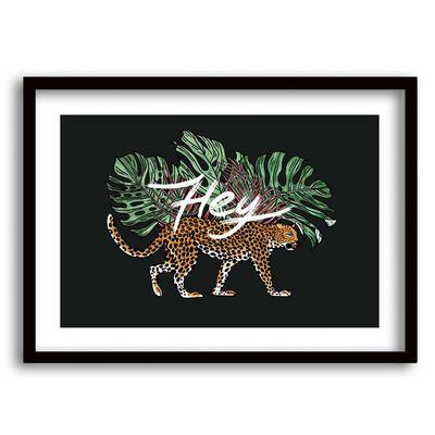 Cuadro Decorativo Retela Hey Tiger 40 x 30 cm