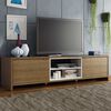 Rack TV Mobilo Metz Madera Blanco Hasta 75"