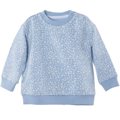 Imagen 1 del producto Polerón Flores Chess Baby Celeste, Lila