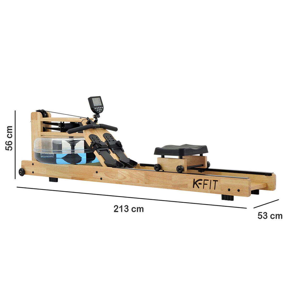 Máquina Remadora K-FIT Bogadora de Agua Valent