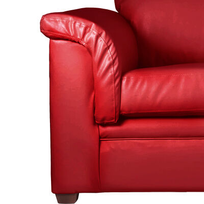 Imagen 2 del producto Juego de Living Latam Home Ancona 3 Cuerpos + Sofá 2 Cuerpos Rojo