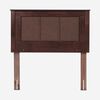 Cama Europea Rosen 1,5 Plazas Indie + Respaldo Rachel