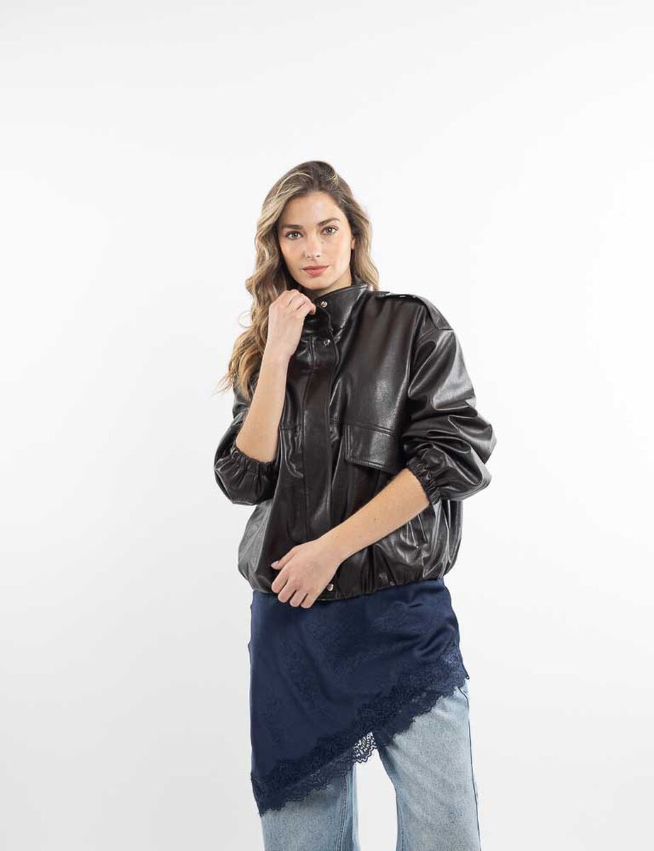 Chaqueta Ecocuero Mujer Zibel
