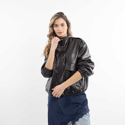 Chaqueta Ecocuero Mujer Zibel