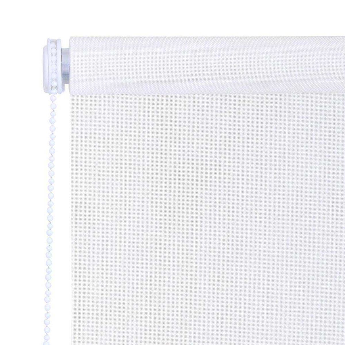 Cortina Roller Mashini Sunscreen Blanco 160 x 165 cm