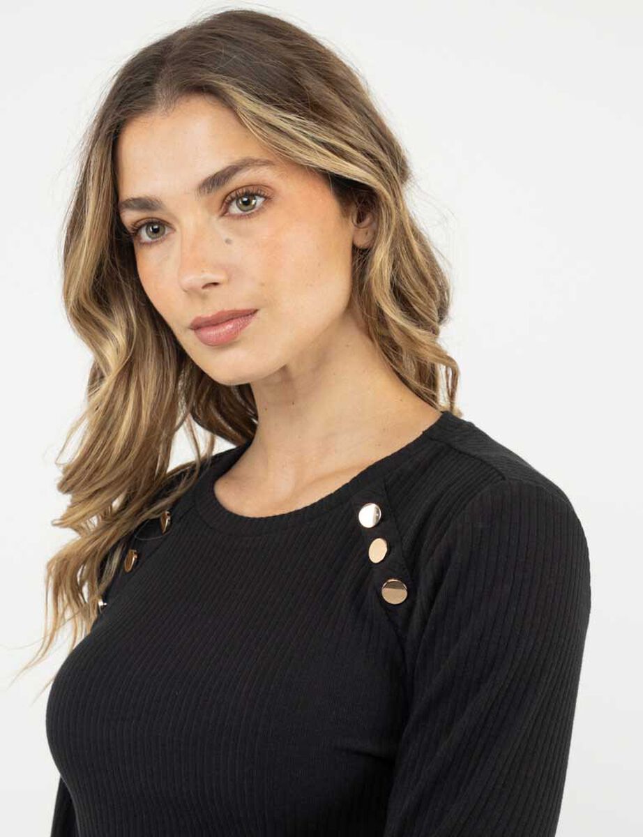 Polera Manga Larga Mujer Zibel