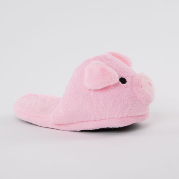 Pantufla Cerdito Mujer Icono