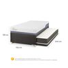 Cama Nido CIC 1,5 Plazas Excellence Plus 