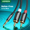 Cable De Audio Plug 3.5Mm/2Rca M/M 3M Negro Ugreen Av116