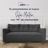 Sofá Sofás Home Mateo 3 Cuerpos Grafito