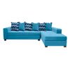 Sof&aacute; Seccional Living Factory Venecia 5 Cuerpos Azul