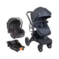 Coche Travel System Taurus Negro Bebesit