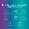Calefactor Eléctrico Atlantic New Radiante 1500 W