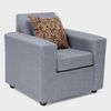 Juego de Living Almore Paris Sofá 3 Cuerpos + Dos Sillones 1 Cuerpo Gris