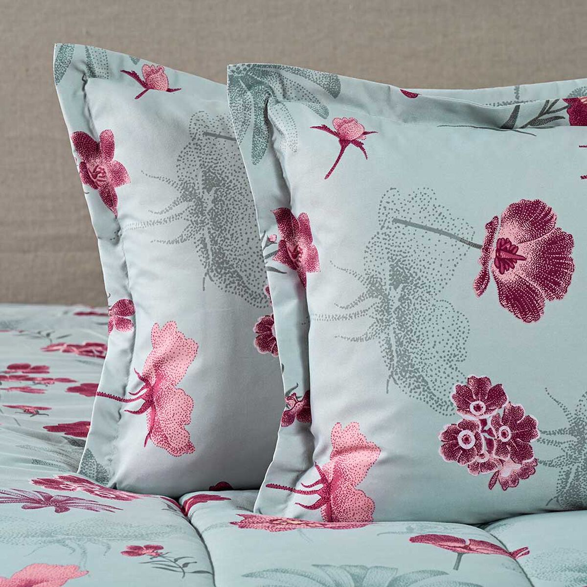 Cubrecama Elements & Co King Bouquet