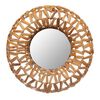 Espejo Mimbre Natural Vgo para Colgar Circular 46 cm Beige