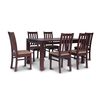 Juego de Comedor CIC Ñuble Chocolate 6 Sillas