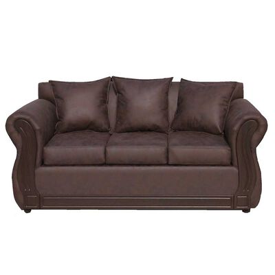 Imagen 2 del producto Sofá Almore Atenea PU 3 Cuerpos Caramelo