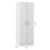 Mueble Organizador Multiuso Mobilo 2 Puertas Blanco