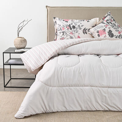 Plumón Elements & Co Vireo 1,5 Plazas Beige