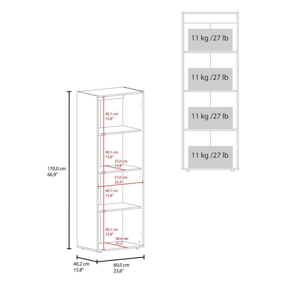 Combo Closet Tuhome 5 Puertas Dreams Wengue